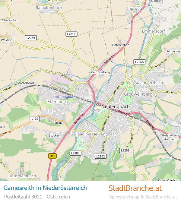 Gamesreith Karte Gamesreith Stadtplan Niederösterreich