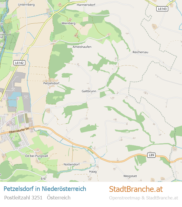 Petzelsdorf Karte Petzelsdorf Stadtplan Niederösterreich