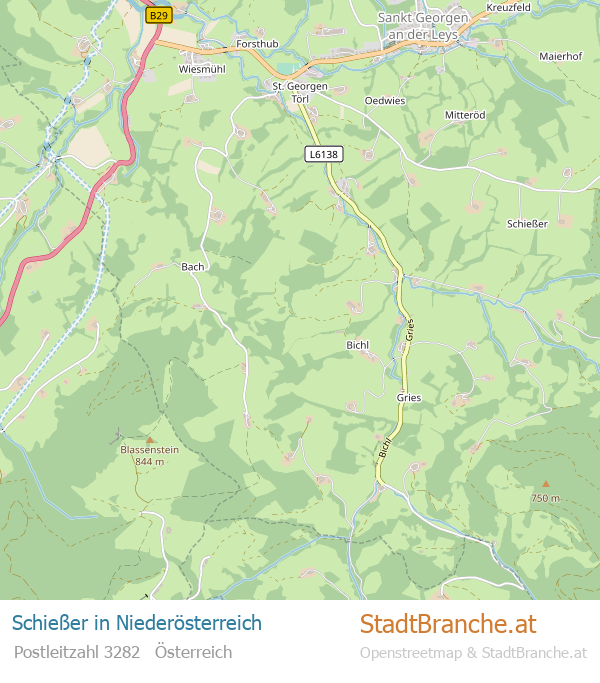 Schießer Stadtplan Niederösterreich