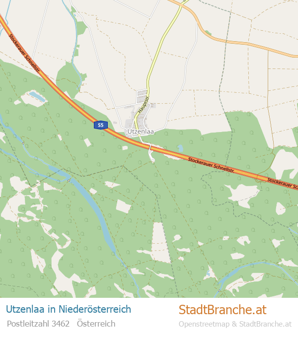 Utzenlaa Stadtplan Niederösterreich