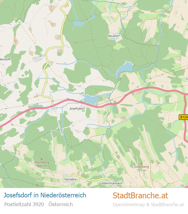 Josefsdorf Karte Josefsdorf Stadtplan Niederösterreich