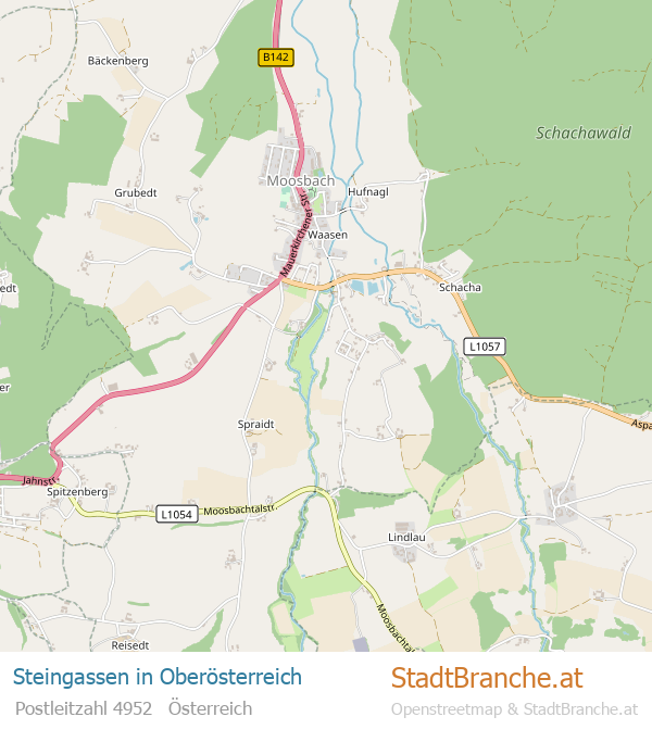 Steingassen Karte Steingassen Stadtplan Oberösterreich