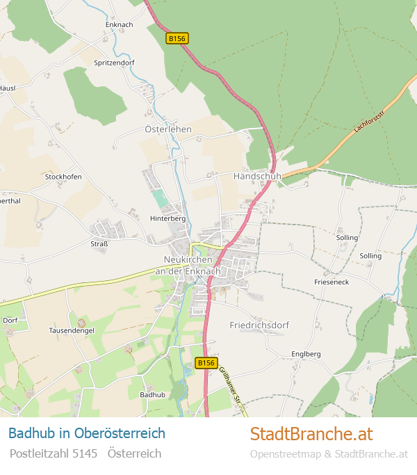 Badhub Stadtplan Oberösterreich