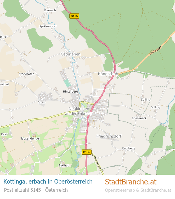 Kottingauerbach Stadtplan Oberösterreich