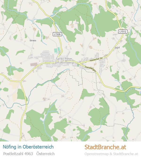 Nöfing Karte Nöfing Stadtplan Oberösterreich