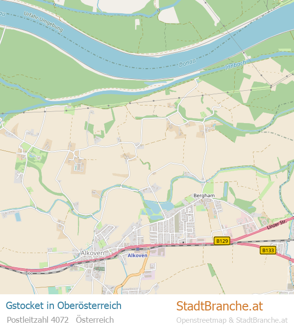 Gstocket Stadtplan Oberösterreich