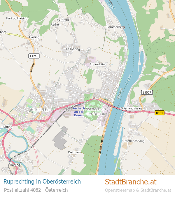 Ruprechting Stadtplan Oberösterreich