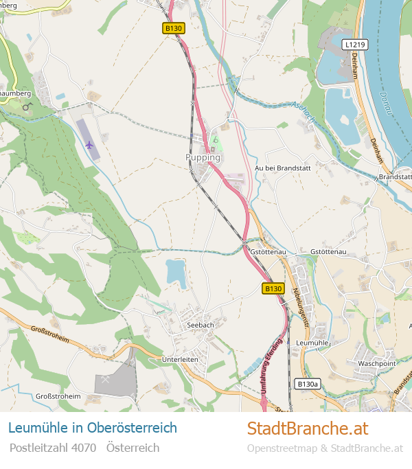 Leumühle Stadtplan Oberösterreich