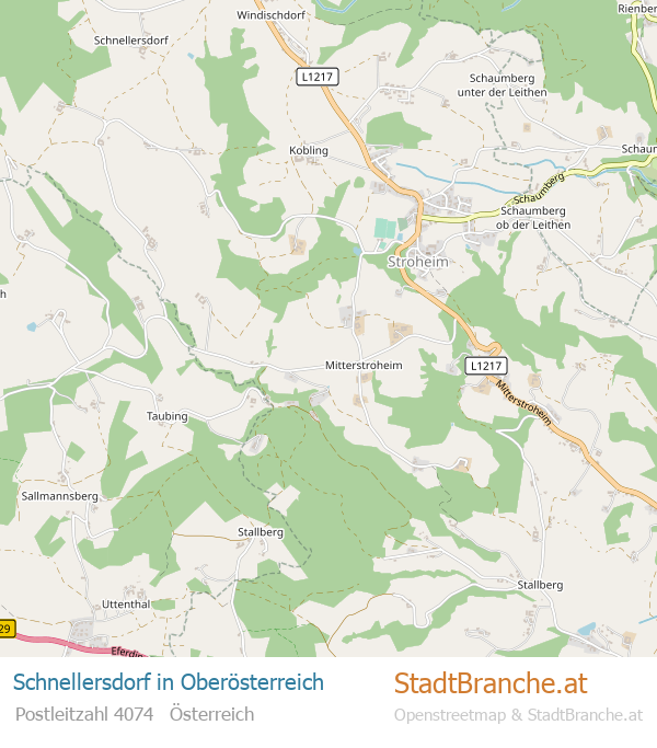 Schnellersdorf Stadtplan Oberösterreich