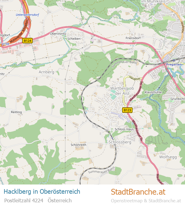 Hacklberg Karte Hacklberg Stadtplan Oberösterreich