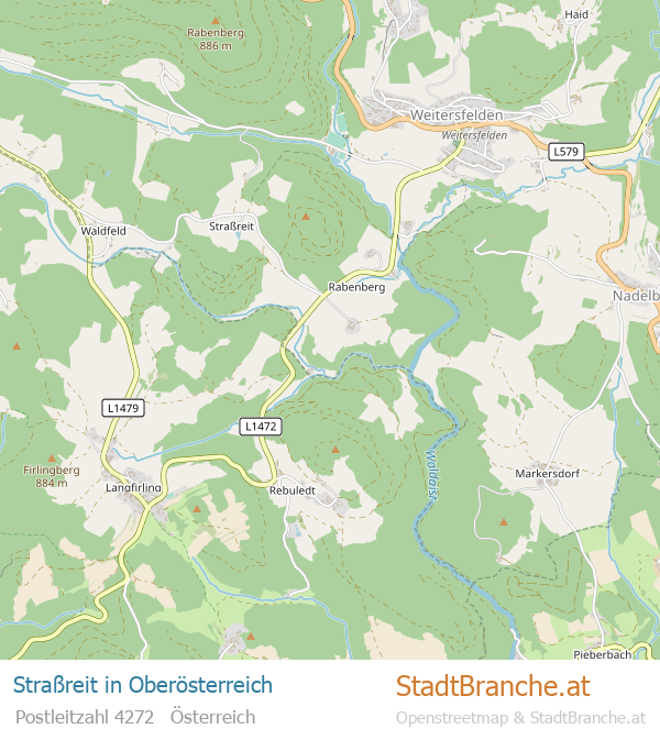 Straßreit Karte Straßreit Stadtplan Oberösterreich
