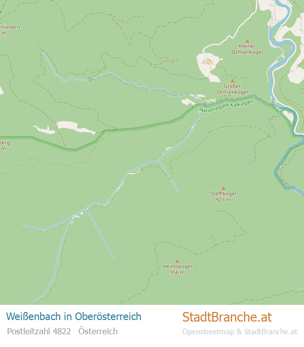 Weißenbach Stadtplan Oberösterreich