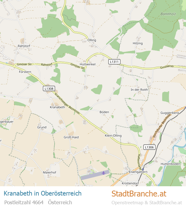Kranabeth Karte Kranabeth Stadtplan Oberösterreich