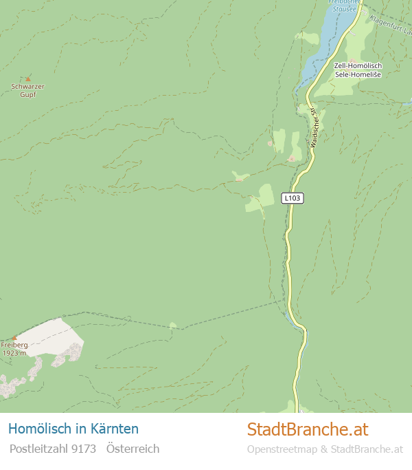 Homölisch Karte Homölisch Stadtplan Kärnten