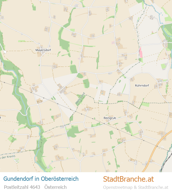 Gundendorf Karte Gundendorf Stadtplan Oberösterreich